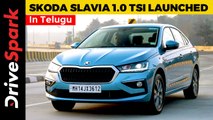Skoda Slavia 1.0 TSI Launched | Details In Telugu