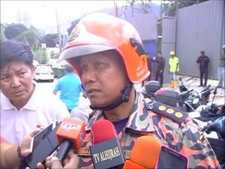 Tanah runtuh di tapak binaan, 20 buruh di khuatiri tertimbus