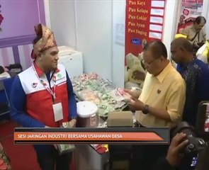 Sesi jaringan industri bersama usahawan desa