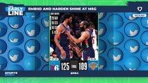Harden And The 76ers Defeat The Knicks At The Garden