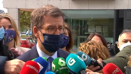 Núñez Feijoo "agradece mucho" el apoyo público mostrado por Díaz Ayuso