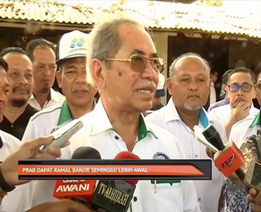 PRAB dapat ramal banjir seminggu lebih awal