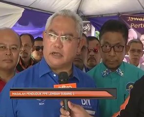 Masalah penduduk PPR Lembah Subang 1
