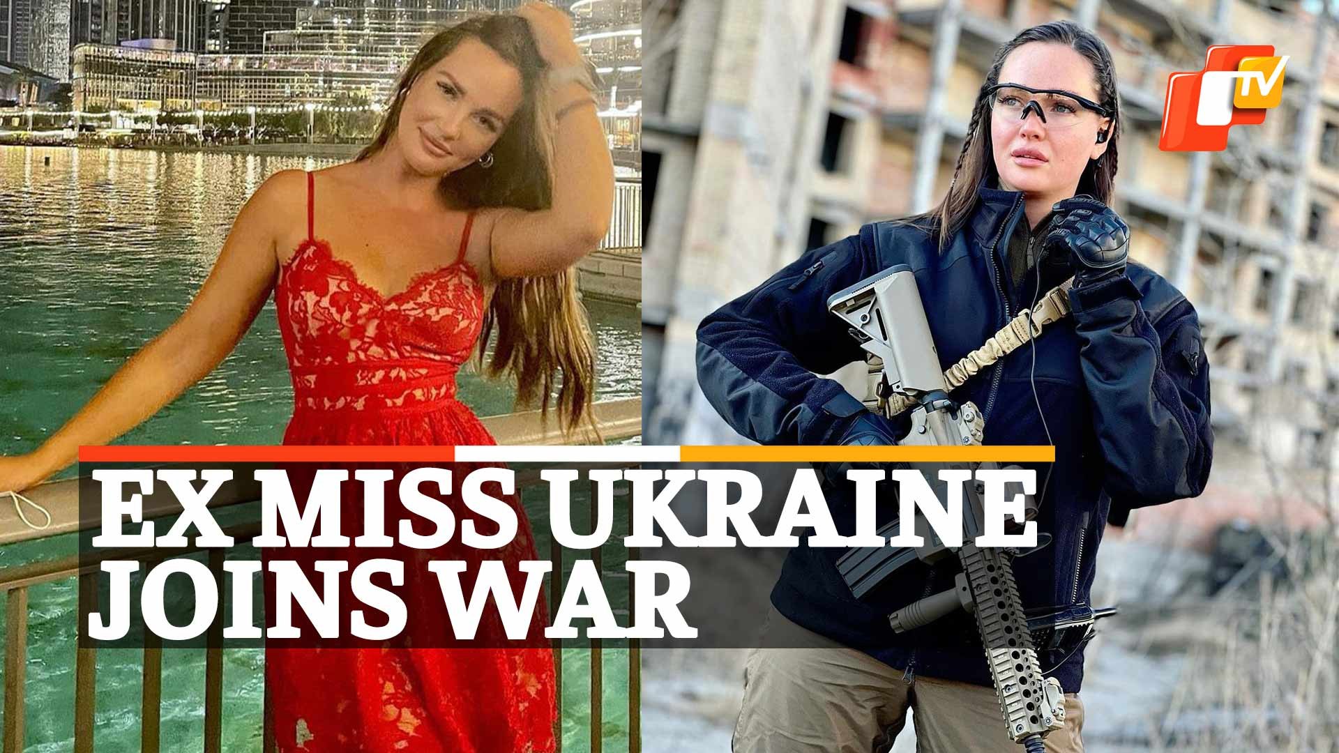 ⁣Russia-Ukraine Conflict: Former Miss Ukraine Grand Joins Resistance