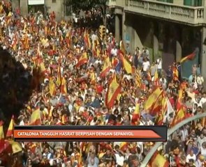Catalonia tangguh hasrat berpisah dengan Sepanyol