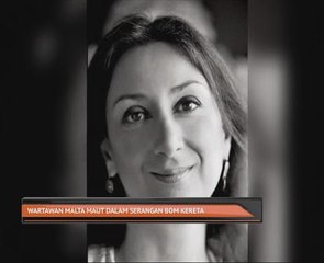 Wartawan Malta maut dalam serangan bom kereta