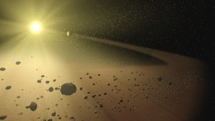 Como se formo el cinturon de asteroides entre Marte y Jupiter