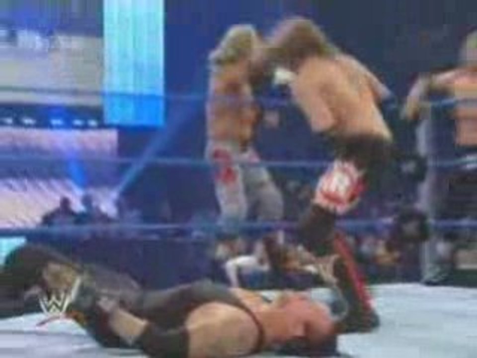 The Undertaker vs Edge & Edgeheads 2/2