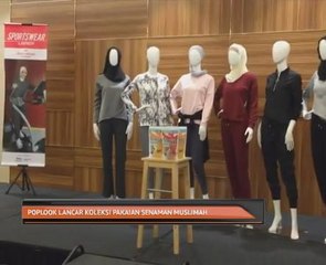 Poplook lancar koleksi pakaian senaman muslimah