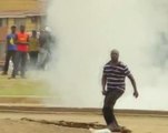 Kenya police use teargas to disperse opposition protesters in Kisumu