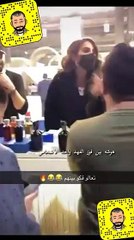 خلاف بين فوز الفهد ورجل في معرض العروض بسبب "الفلتر"