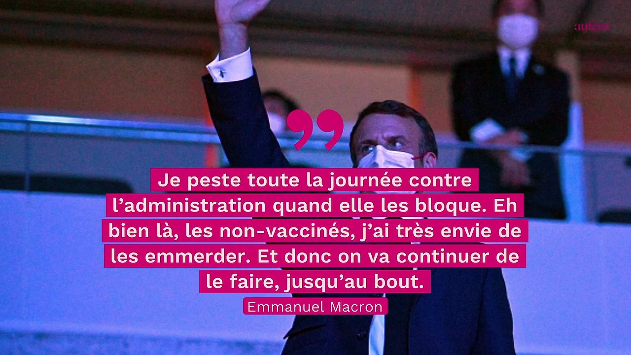 Emmanuel Macron insulté lors d'un déplacement, il réagit