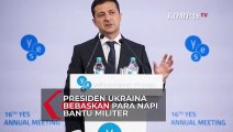Presiden Ukraina Bebaskan Napi Dengan Kemampuan Tempur Untuk Lawan Invasi Rusia
