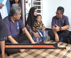 Polis digesa kaji semula SOP konvoi