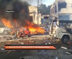 20 terbunuh dalam serangan bom di perkarangan hotel
