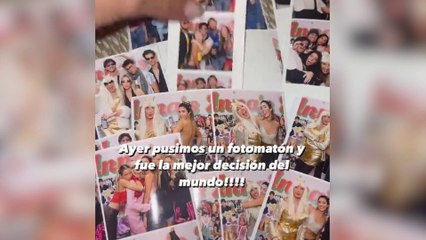 Anna Ferrer pasa de la fiesta a las labores domésticas en menos de 24 horas