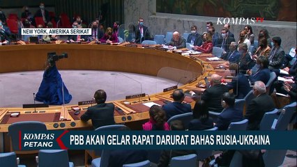 Rapat Darurat Dewan Keamanan PBB Dapat Jadi Solusi Rusia-Ukraina?