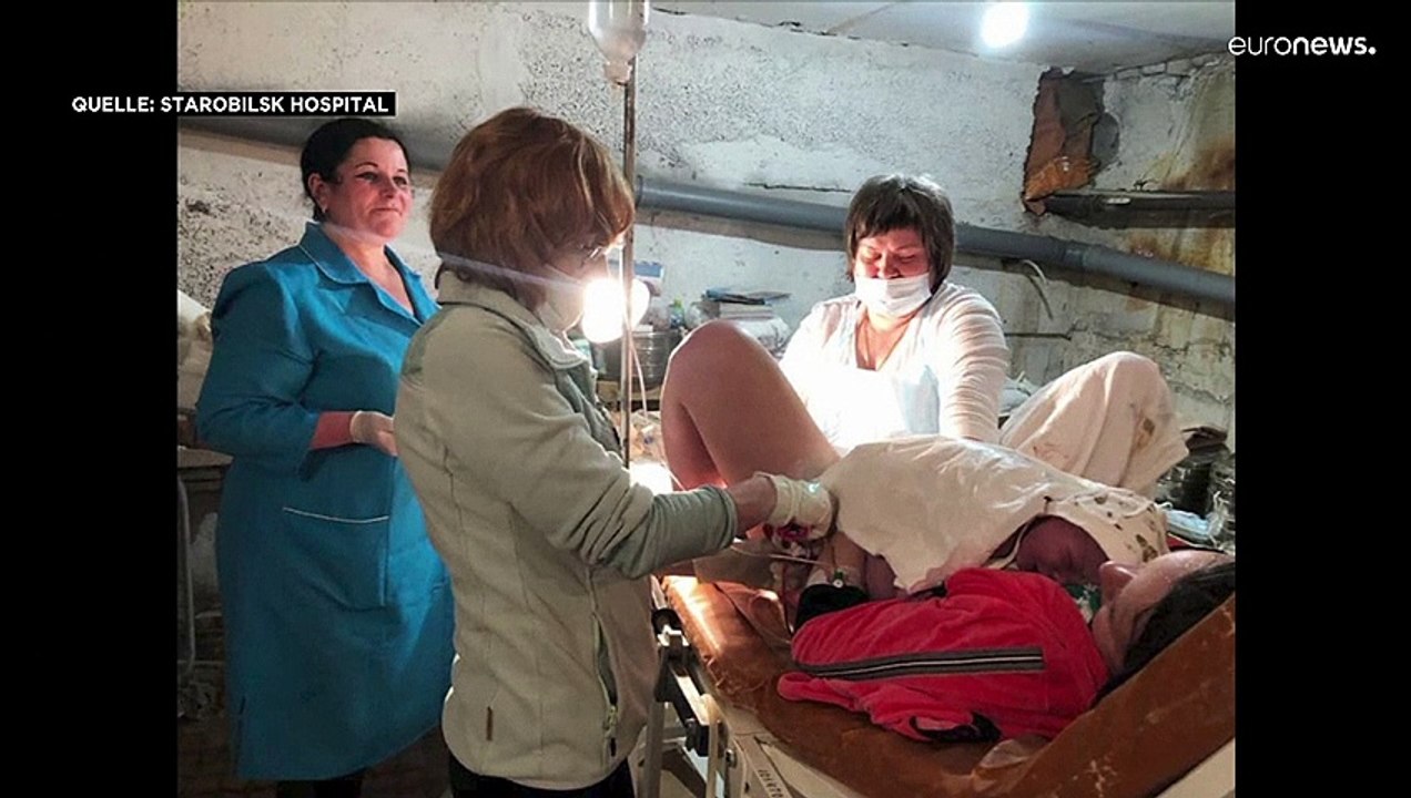 Geburt im Luftschutzbunker: Die 'Wunderbabys' von Kiew und Luhansk rühren die Welt