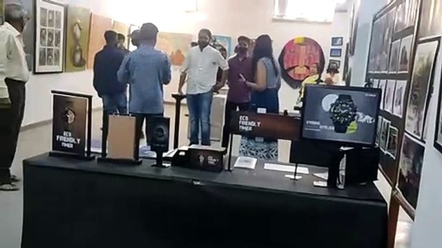 Rajasthan School of Arts में बिखरे कला के रंग