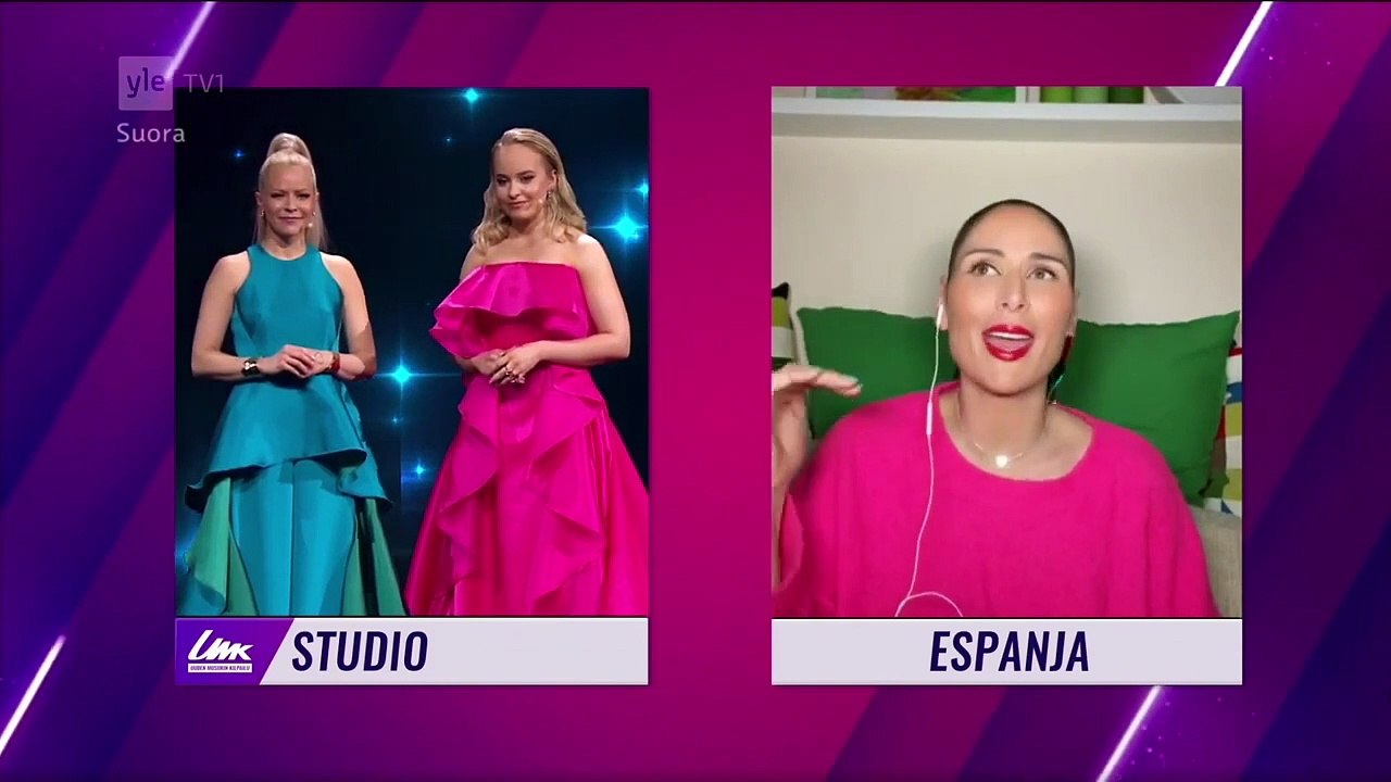 Vídeo: Rosa López, en apuros al hablar en inglés en representación de España