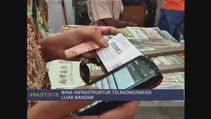 Wish List: Bina infrastruktur telekomunikasi luar bandar