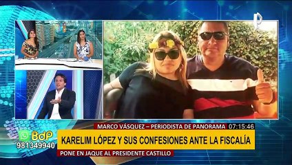 Vásquez: "Karelim López operó en varios gobiernos, pero no llegó tan alto en poder político"