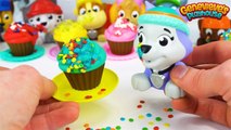 Learn Colors and Shapes with Paw Patrol Cupcakes
