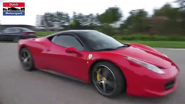 Supercars Accelerating- - F8 Spider- Performante- DB9- 570S- TechArt Carrera- CLS63 AMG-