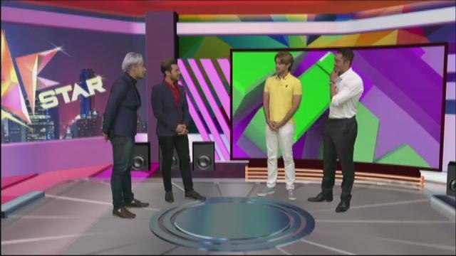 hLive! bersama pelakon filem Tombiruo, Farid Kamil & Zul Ariffin