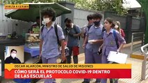 Cómo será el protocolo COVID-19 dentro de las escuelas