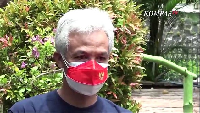 Gubernur Jateng Ganjar Pranowo Cukur Gundul Rambutnya, Ada Apa?