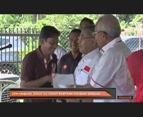 KPM pandang serius isu dadah babitkan 420 buah sekolah