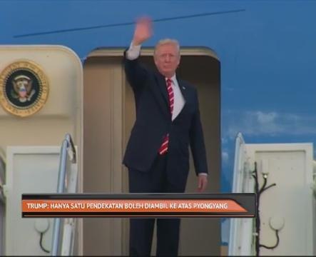 Trump: Hanya satu pendekatan boleh diambil ke atas Pyongyang