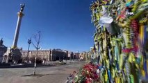 Kiev'de sokağa çıkma yasağının ardından halk marketlere akın etti