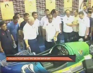 Kerajaan pusat biayai RM1 billion untuk BRT