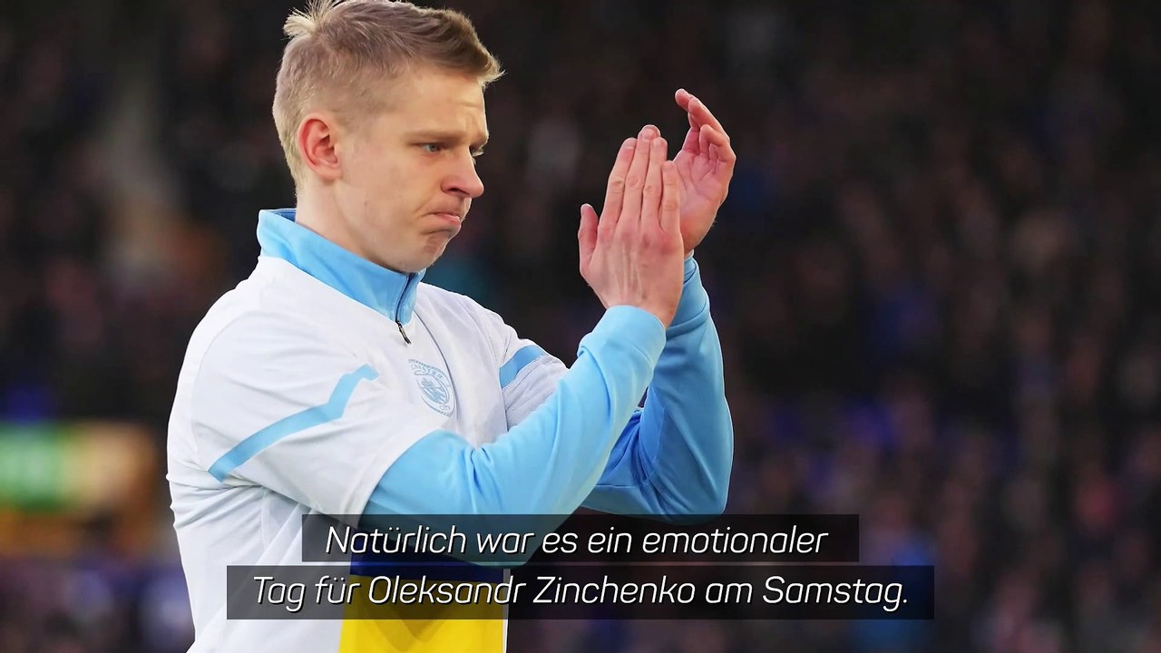 Guardiola: 'Zinchenko wird spielen'