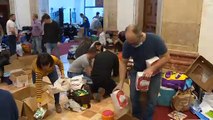 Voluntarios de los países europeos se movilizan para ayudar a Ucrania
