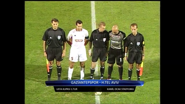 Gaziantepspor 1-0 Hapoel Tel Aviv 24.09.2003 - 2003-2004 UEFA Cup 1st Round 1st Leg (Ver. 2)