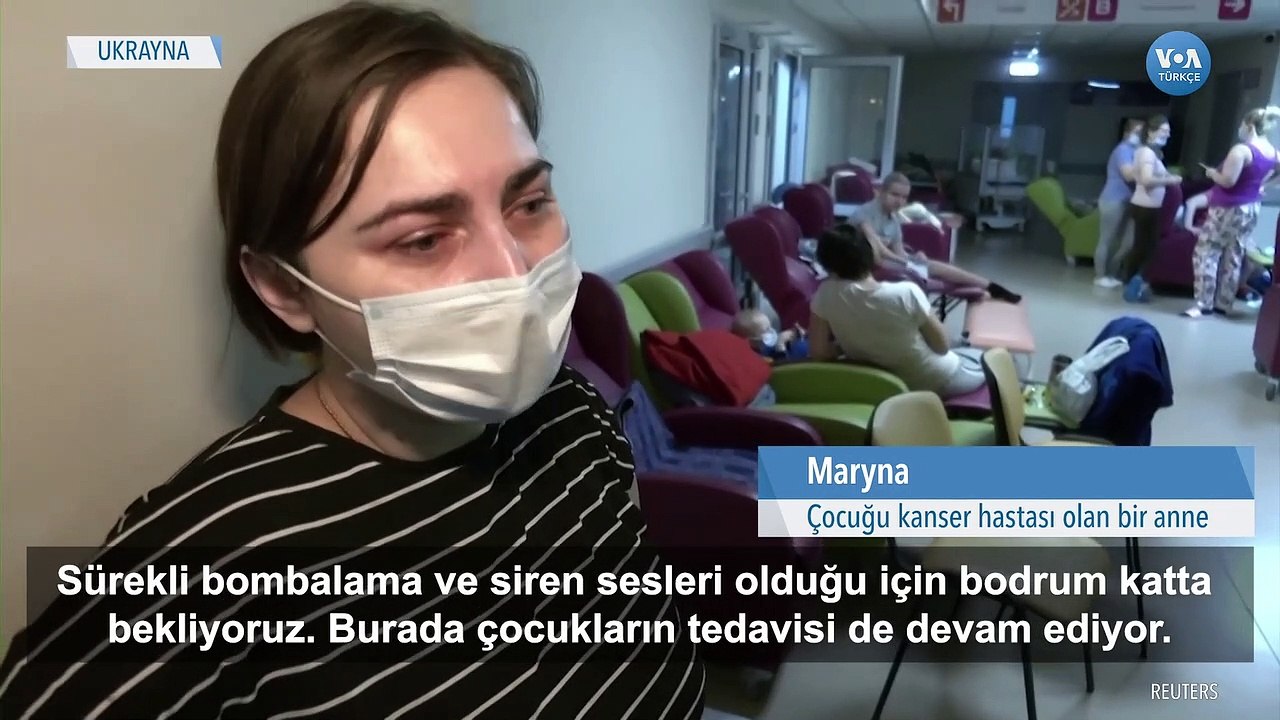 Kiev Çocuk Hastanesi Sığınağa Dönüştü