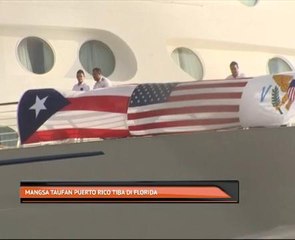 Mangsa taufan Puerto Rico tiba di Florida