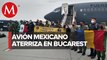 Aterriza en Rumania avión que traerá a mexicanos evacuados de Ucrania