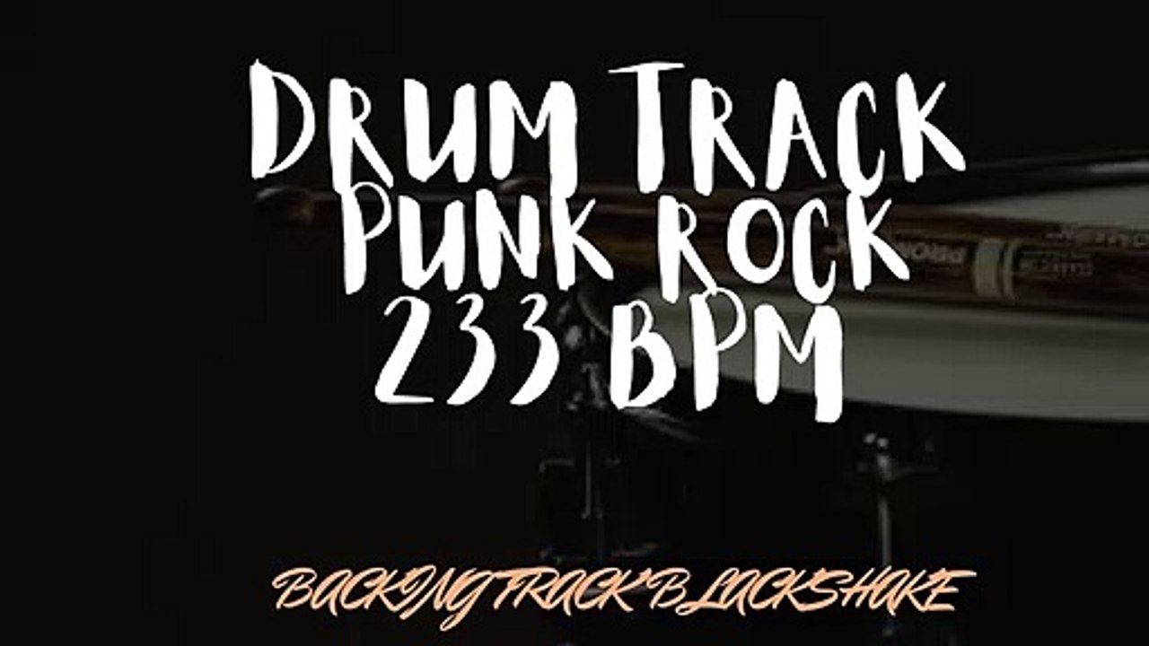 Drum Track Punk Rock 233 BPM