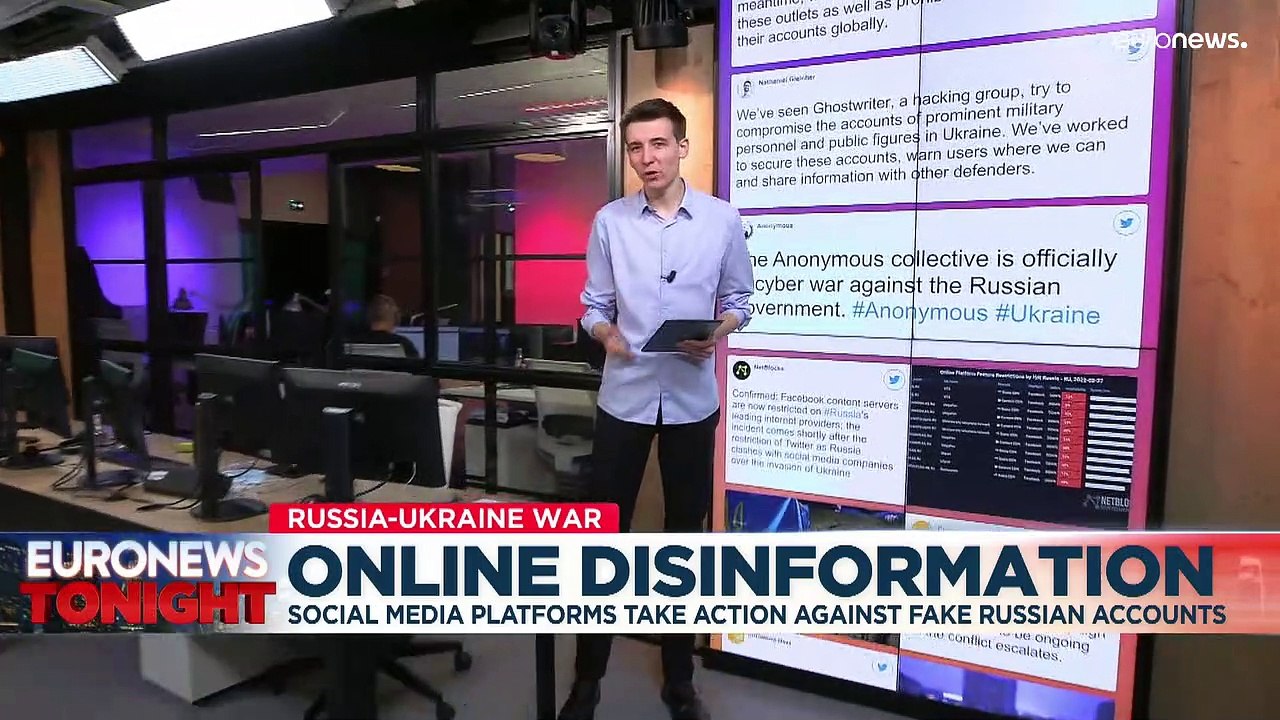 Ukraine war: Meta takes down Russia-based disinformation network targeting Ukrainian social media