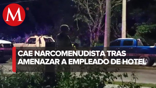 En Quintana Roo, detienen a 'El Dey', presunto narcomenudista en Cozumel