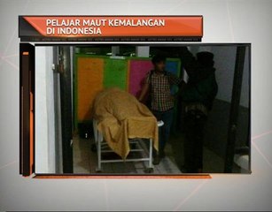 Pelajar maut kemalangan di Indonesia