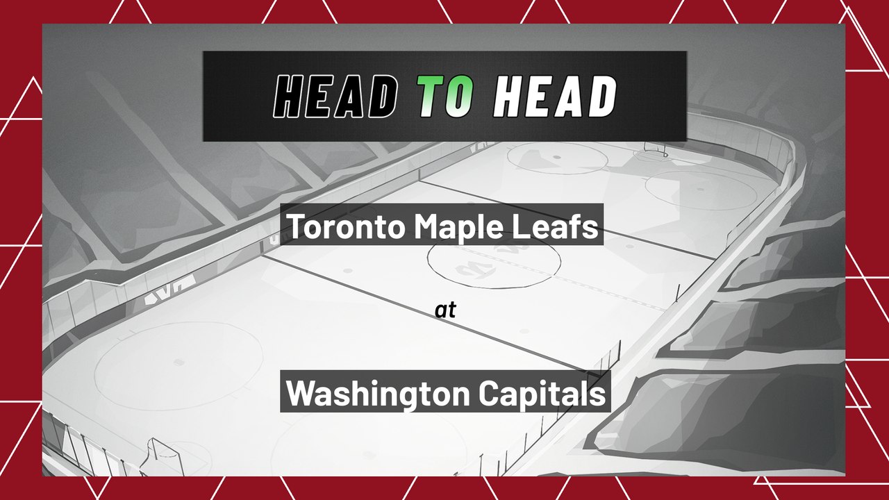Toronto Maple Leafs At Washington Capitals: Over/Under