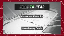 New Jersey Devils vs Vancouver Canucks: First Period Over/Under