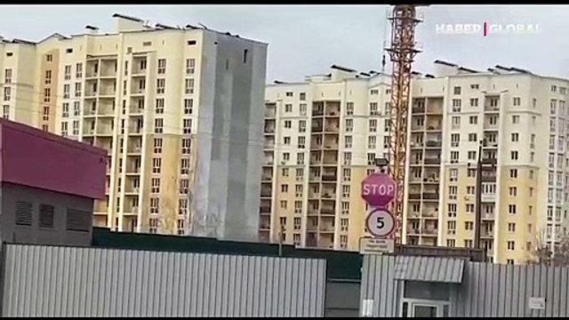 Rus bombardımanı ardında yıkım bıraktı