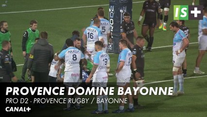 Provence Rugby s'impose face à Bayonne !