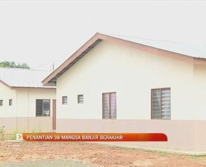 Penantian mangsa banjir berakhir